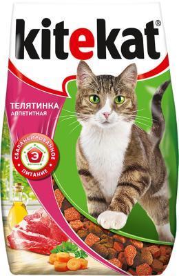 Корм Kitekat телятинка аппетитная 1,9кг в интернет гипермаркете «Планета Лета». Фото