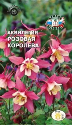 Аквилегия Розовая Королева в интернет гипермаркете «Планета Лета». Фото