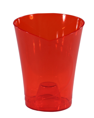 Кашпо "Орхидея" (1,5л) Цв. Рубиновый (Арт. КШ-6441) в интернет гипермаркете «Планета Лета». Фото