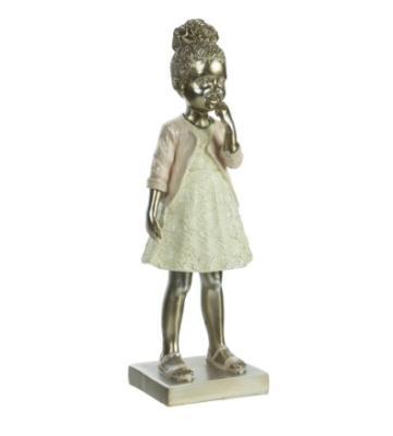 Декор "Девочка" H-26см FA-47575 в интернет гипермаркете «Планета Лета». Фото