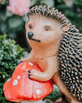Фигура Еж большой с грибом Н-38см в интернет гипермаркете «Планета Лета». Фото