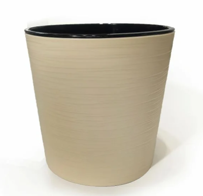 Горшок Вега ванильный, d25, h25см, 10,2л с вкл. ВГ25-31 в интернет гипермаркете «Планета Лета». Фото