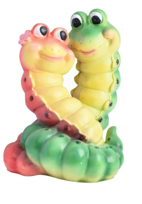 Фигура Гусеницы Н-22,5см F818 в интернет гипермаркете «Планета Лета». Фото