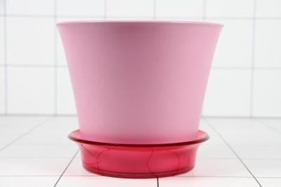 Горшок пластик. Лотос цвет Вереск, d-18.5, h-15.5 в интернет гипермаркете «Планета Лета». Фото