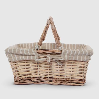 Хлебница-корзинка 35х26х15 текстильные ручки в интернет гипермаркете «Планета Лета». Фото