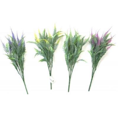 Цветок искусственный Вереск L10 W10 H45 cм, 4в. 209342 в интернет гипермаркете «Планета Лета». Фото