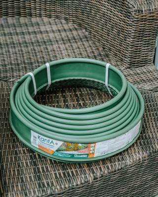 Бордюрная лента КАНТА 10 см, оливковый в интернет гипермаркете «Планета Лета». Фото