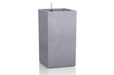 Кашпо   Lechuza Canto Color Complete (stone grey), 30x30xH56см Lechuza в интернет гипермаркете «Планета Лета». Фото Кашпо   Lechuza Canto Color Complete (stone grey), 30x30xH56см в интернет гипермаркете «Планета Лета». Фото