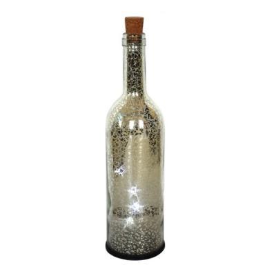 Светильник декор Бутылка 32см 10 декор светодиодов B32-LDM10-WW-ST нг в интернет гипермаркете «Планета Лета». Фото